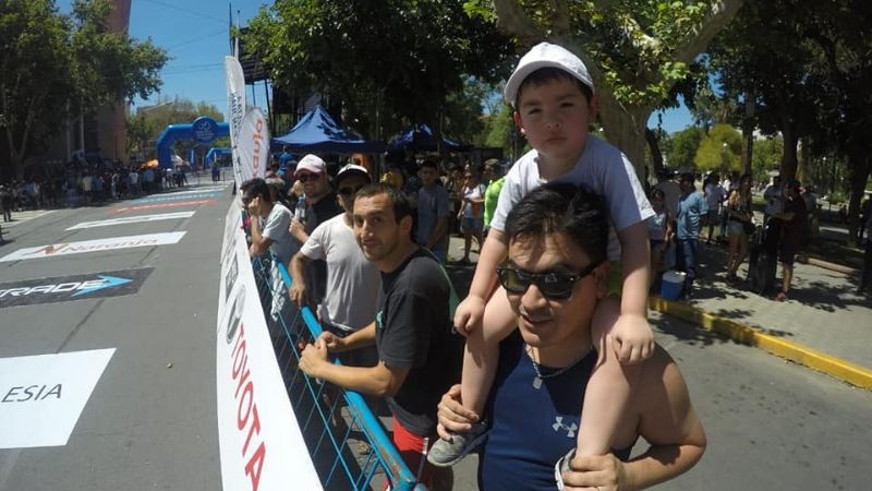 Mirá quiénes fueron a ver la Etapa 1 de la Vuelta a San Juan