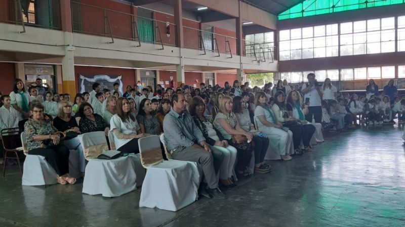 Marineritos sanjuaninos engalanaron un homenaje a héroes del ARA San Juan