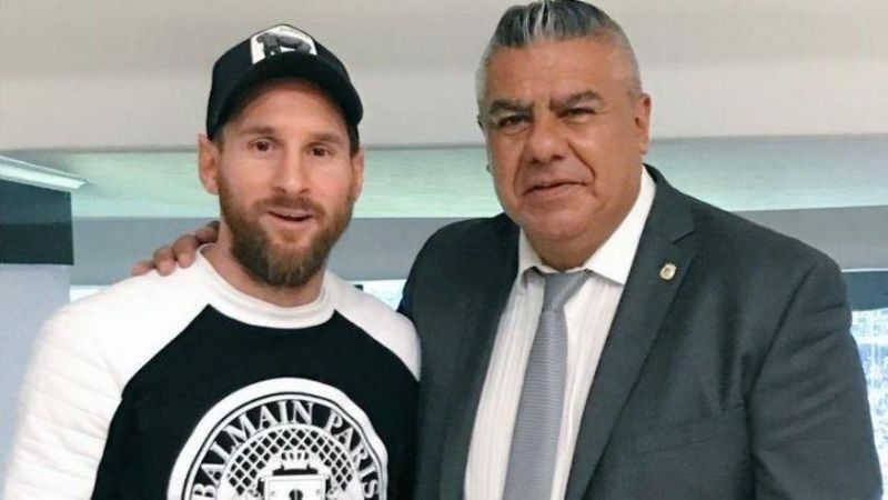"Chiqui" Tapia reclamó apoyo para la Selección Argentina