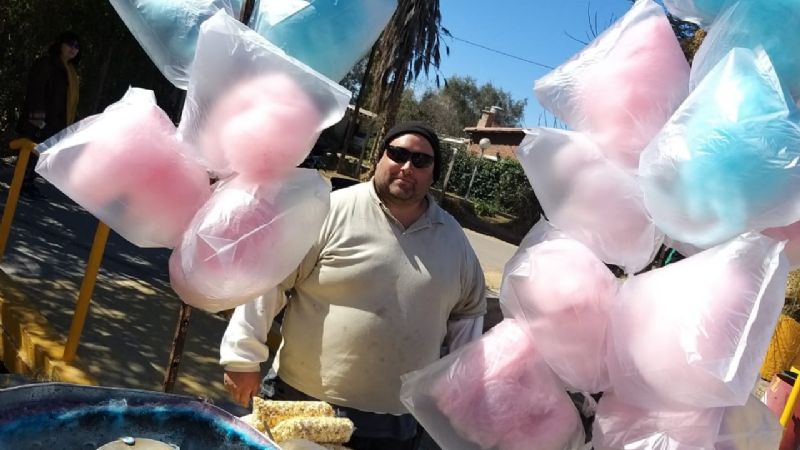 Miguel Ángel, el sanjuanino de las nubes de azúcar que sigue el legado de su suegro
