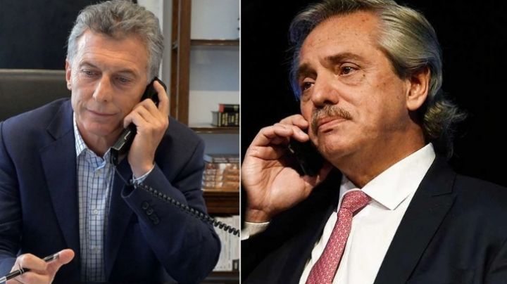 Mauricio Macri y Alberto Fernández mantuvieron un contacto telefónico
