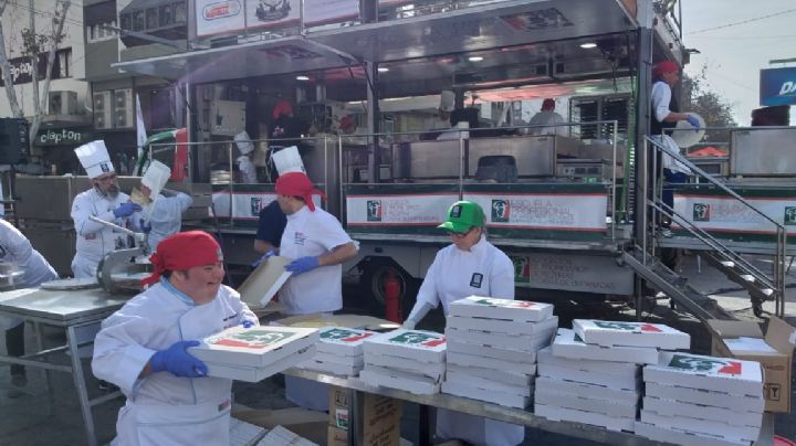 Con aroma a pizzas y empanadas: la Ignacio de la Roza "invadida" por maestros cocineros