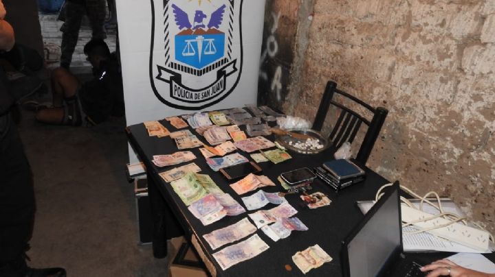 Tras varios meses de investigación, desbarataron un kiosco de venta de droga en Chimbas