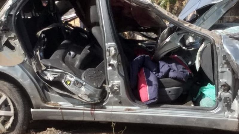 Tragedia en Chimbas: las cámaras de seguridad habrían captado el momento del derrape y vuelco
