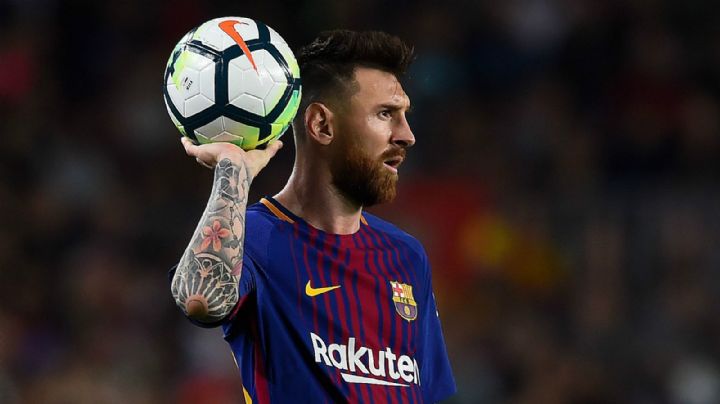 Tras las intensas vacaciones, Messi se lesionó en su regreso a las prácticas del Barcelona