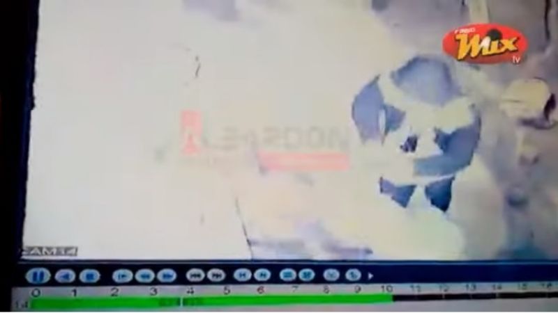 Video: robaron un supermercado en Albardón y quedó todo filmado