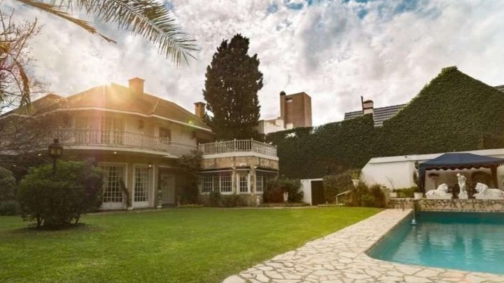 Impresionante: por primera vez muestran en fotos la lujosa mansión de Sandro