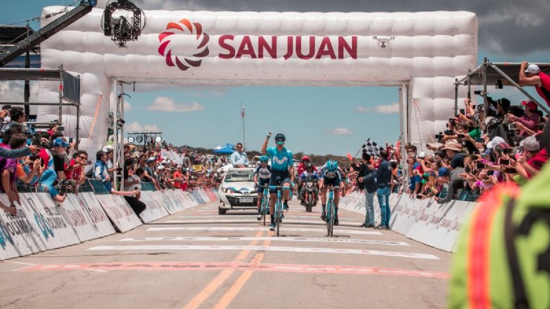 Modificaron el recorrido de la etapa 5 de la Vuelta a San Juan