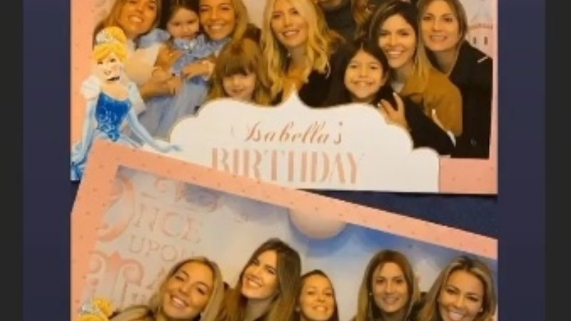 "Nos abrazan a la distancia": Wanda Nara mostró la intimidad del cumpleaños de Isabella