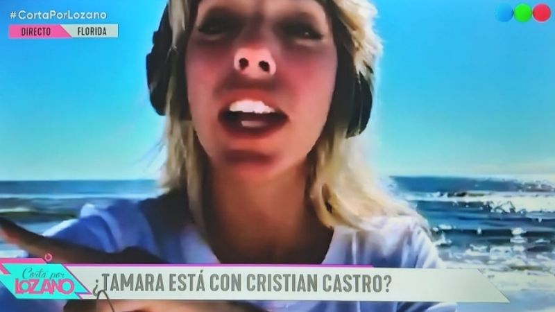Tamara Pettinato viajó a Estados Unidos ¿para estar con Cristian Castro?