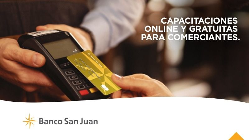 Banco San Juan lanza una capacitación virtual gratuita para comerciantes