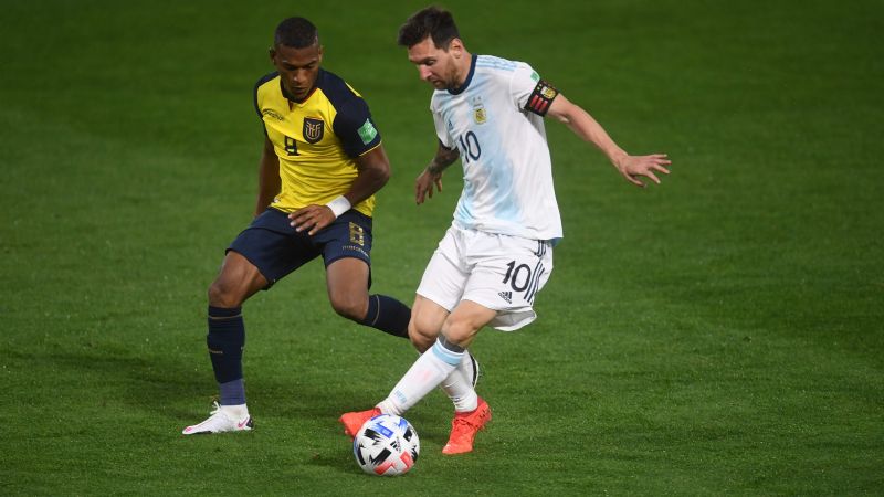 En la Bombonera, Argentina le gana 1 a 0 Ecuador