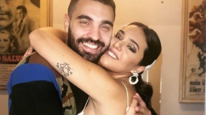 Ángela Leiva publicó una romántica foto con su novio