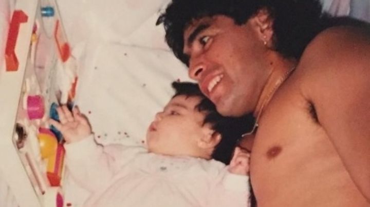 "Encontrarme a él": el posteo "premonitorio" de Gianinna Maradona cuando moría Diego