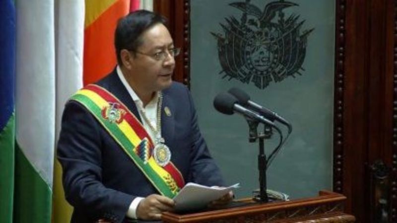 Luis Arce asumió como presidente de Bolivia