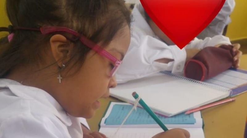 Aimara, la nena que desafió todo en la pandemia y pasó a segundo grado con la mejor calificación