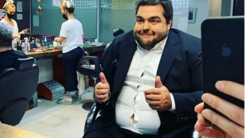 Darío Barassi desmintió haber aumentado 30 kilos y aclaró: "me preocupa, no me angustia"
