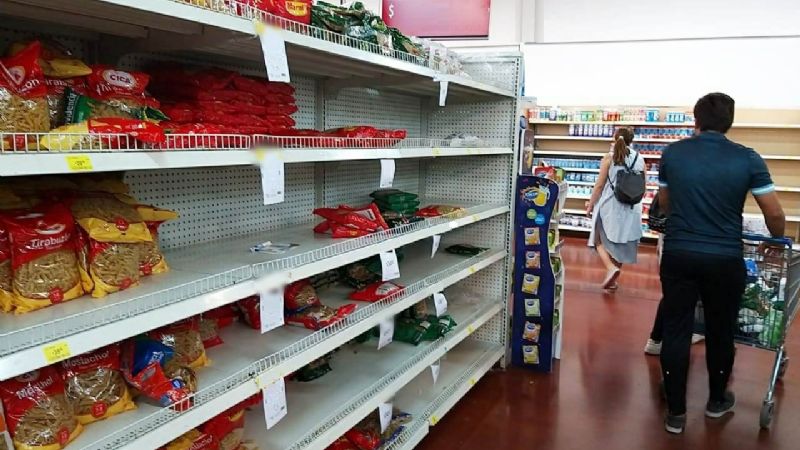 Provisión limitada: la causa del escaso stock de productos básicos en supermercados