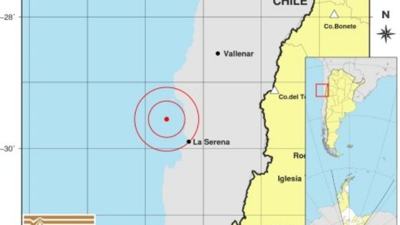 Un fuerte sismo en Chile sacudió la madrugada en San Juan