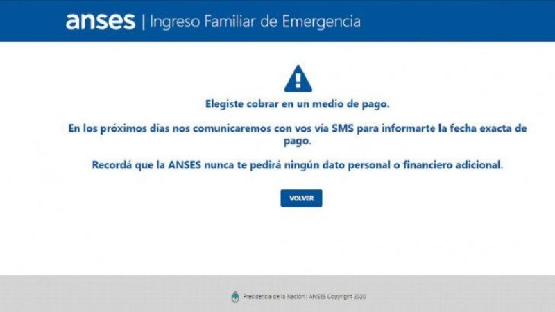 ANSES- Refuerzo IFE: el paso a paso de la carga de CBU para cobrar los $10.000