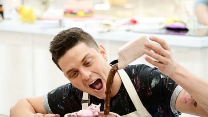 Damián de Bake Off Argentina ya tiene su "cocina pastelera" y lo chicanearon
