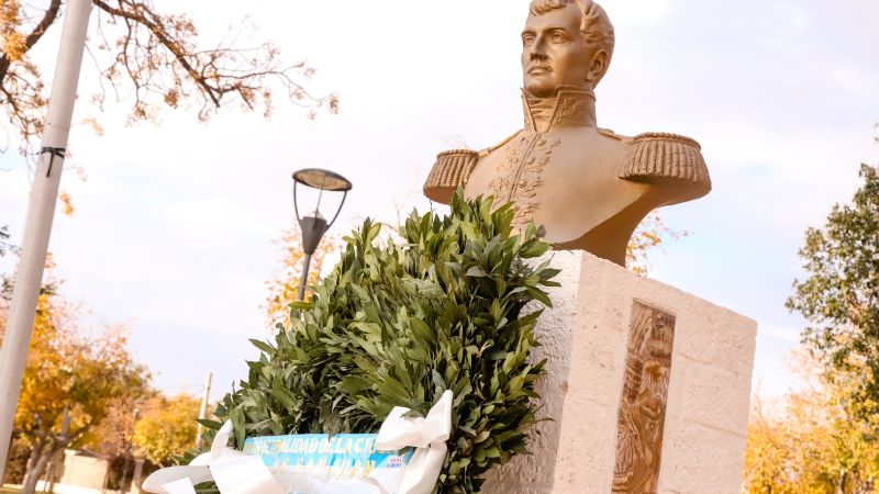 Capital celebró 250 años del nacimiento de Belgrano