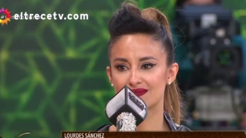 El llanto de Lourdes Sánchez en televisión: "es un momento re difícil"