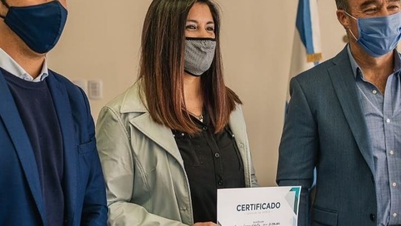 Rivadavia: entregaron certificados de capacitación laboral
