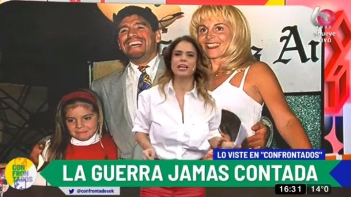 La escandalosa escena en la serie de Maradona que hizo llorar a Claudia Villafañe