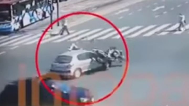 Video: así fue el impresionante choque de Nacho Viale con su moto