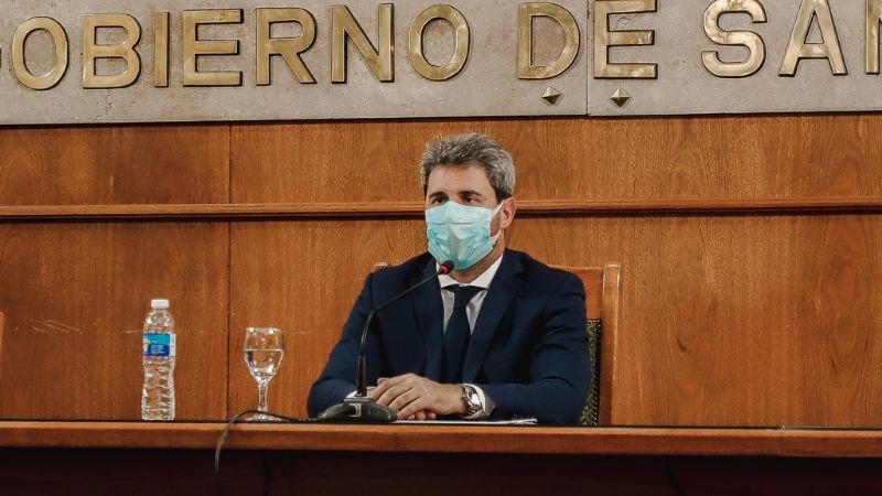 En vísperas del año nuevo, Sergio Uñac recibió el alta en el Hospital Rawson
