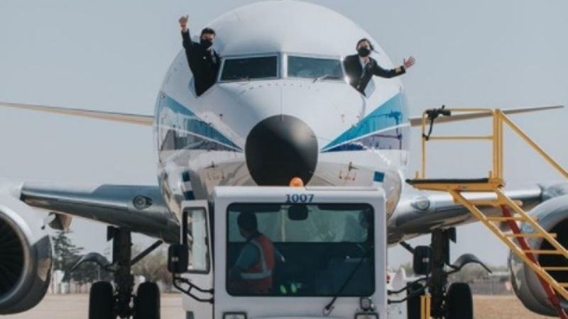 Aerolíneas Argentinas tuvo que trasladar vuelos por tener personal con coronavirus
