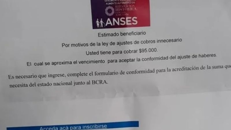 ANSES: advierten nuevas estafas en San Juan