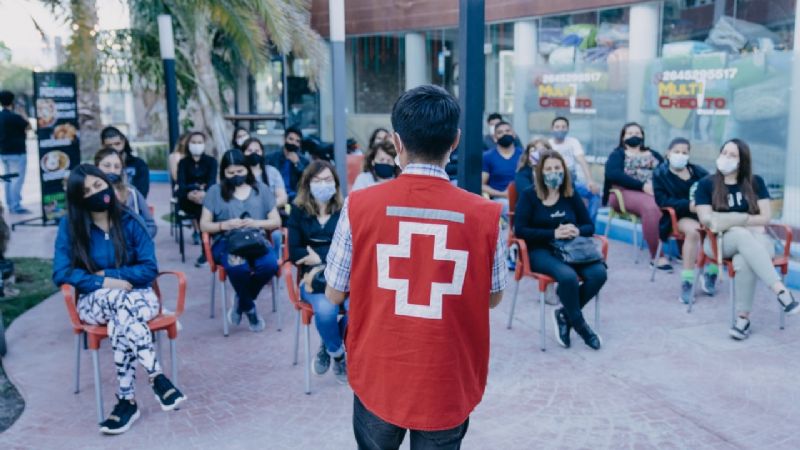 Responder a la emergencia: el Frente de Todos destacó la labor de la Cruz Roja en Rivadavia