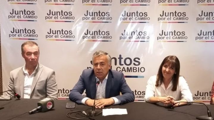 Cornejo: "les pedimos que el voto valga en San Juan"