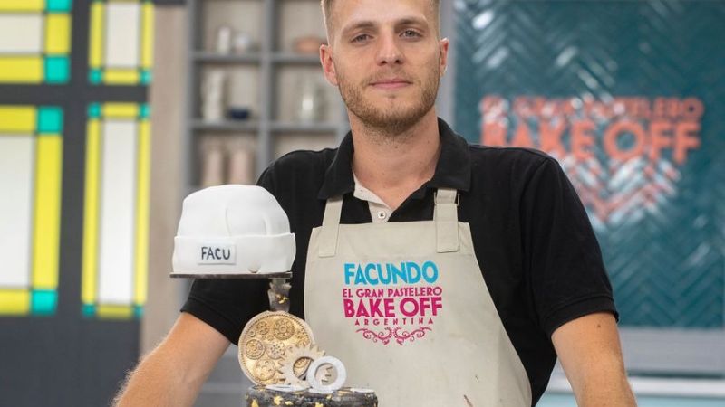 "Me llevo...": tras la emocionante final habló Facundo, de Bake Off Argentina