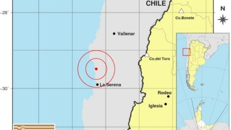 Un fuerte sismo en Chile se percibió en San Juan y Mendoza