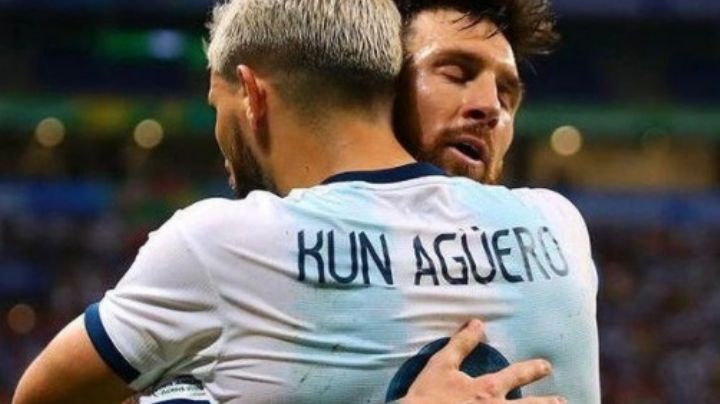 El sentido mensaje de Messi al Kun Agüero: "Voy a extrañar muchísimo estar con vos"