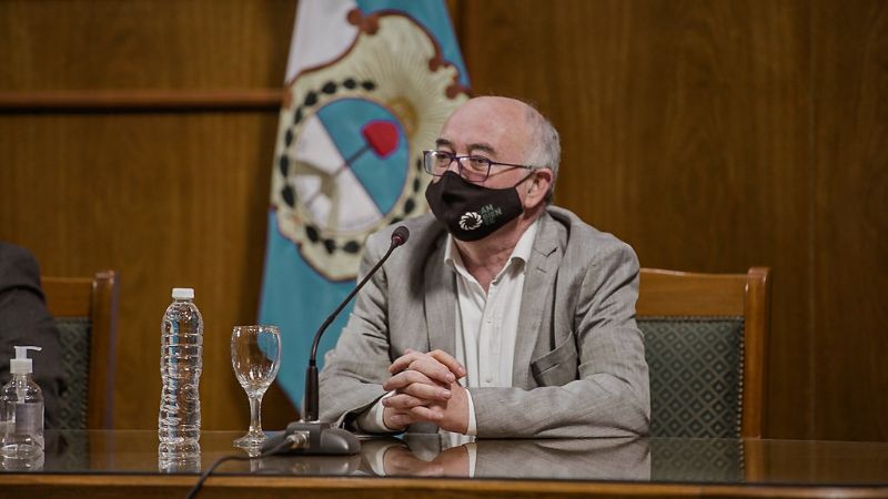 Raúl Tello sobre la posibilidad del fin de su gestión: "el gobernador decide"