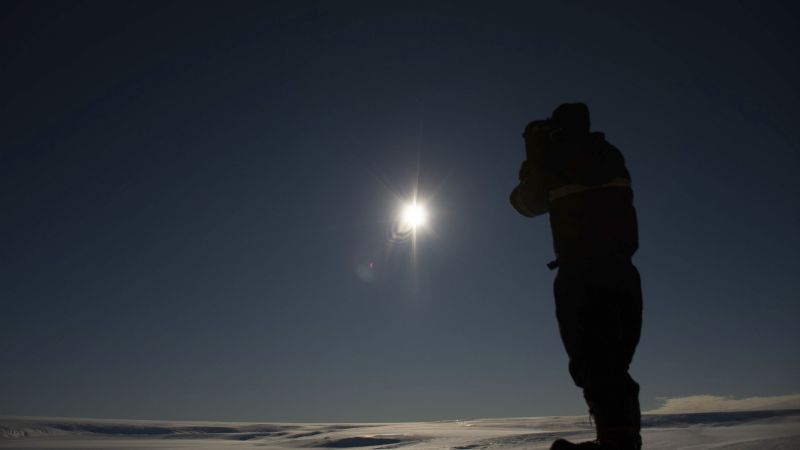 Imperdible: Investigadores argentinos registraron en la Base Orcadas un eclipse total de sol