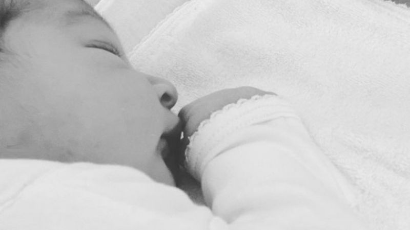 ¡Pura ternura! Nati Pastorutti publicó la primera foto de su bebé durmiendo