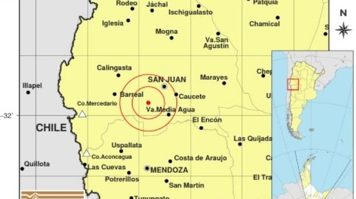 Tres sismos superficiales movieron la madrugada del domingo en San Juan