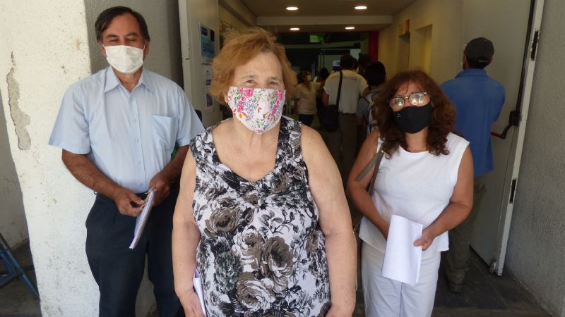 Patricia y Alberto, los primeros docentes sanjuaninos en vacunarse contra el coronavirus: "nos da esperanza"
