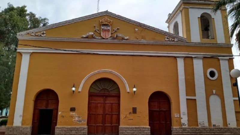 Por serios daños, INPRES pidió inhabilitar la parroquia "Nuestra Sra. de las Mercedes" en Jáchal
