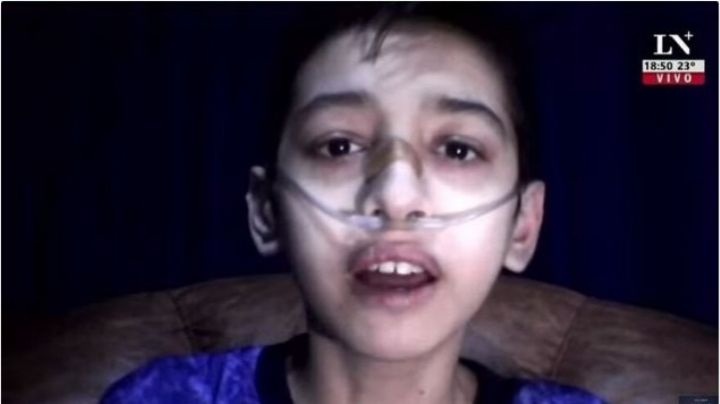“No me deje morir en esta cama de hospital”: el duro pedido de un chico que padece fibrosis quística