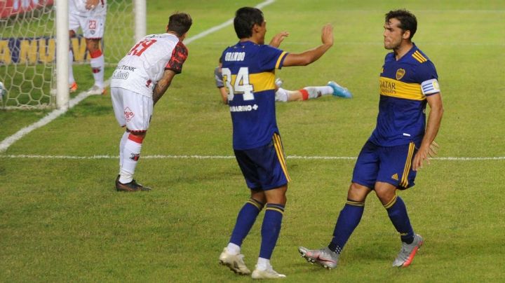 Con un golazo de Emmanuel Mas, Boca le ganó a Defensores de Belgrano