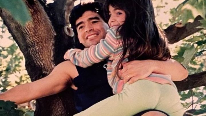 El doloroso pedido de Gianinna a Maradona: "bajá un ratito y abrazáme"