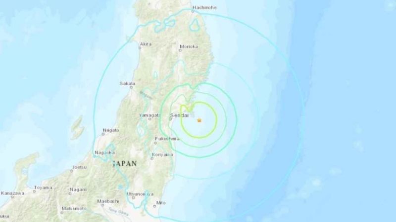 Un terremoto de 6.8 dejó personas heridas en Japón