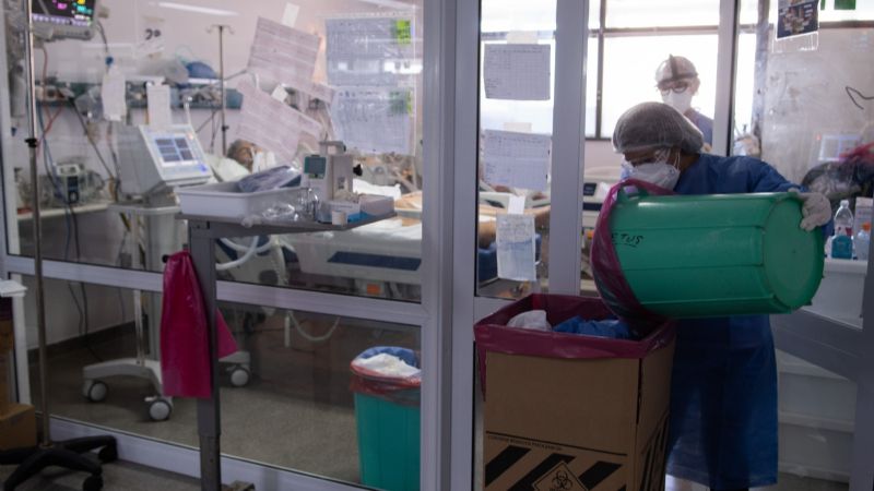 Subió a 67,3% la ocupación de camas de terapia intensiva en San Juan