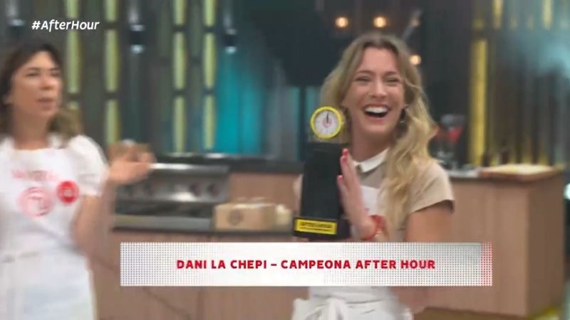 ¡Imbatible!: La Chepi alcanzó y ganó una final en las cocinas de Masterchef